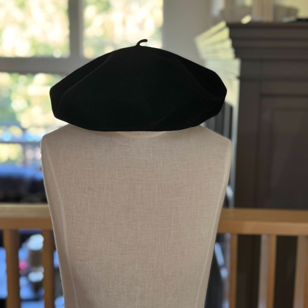 French Wool Beret Hat